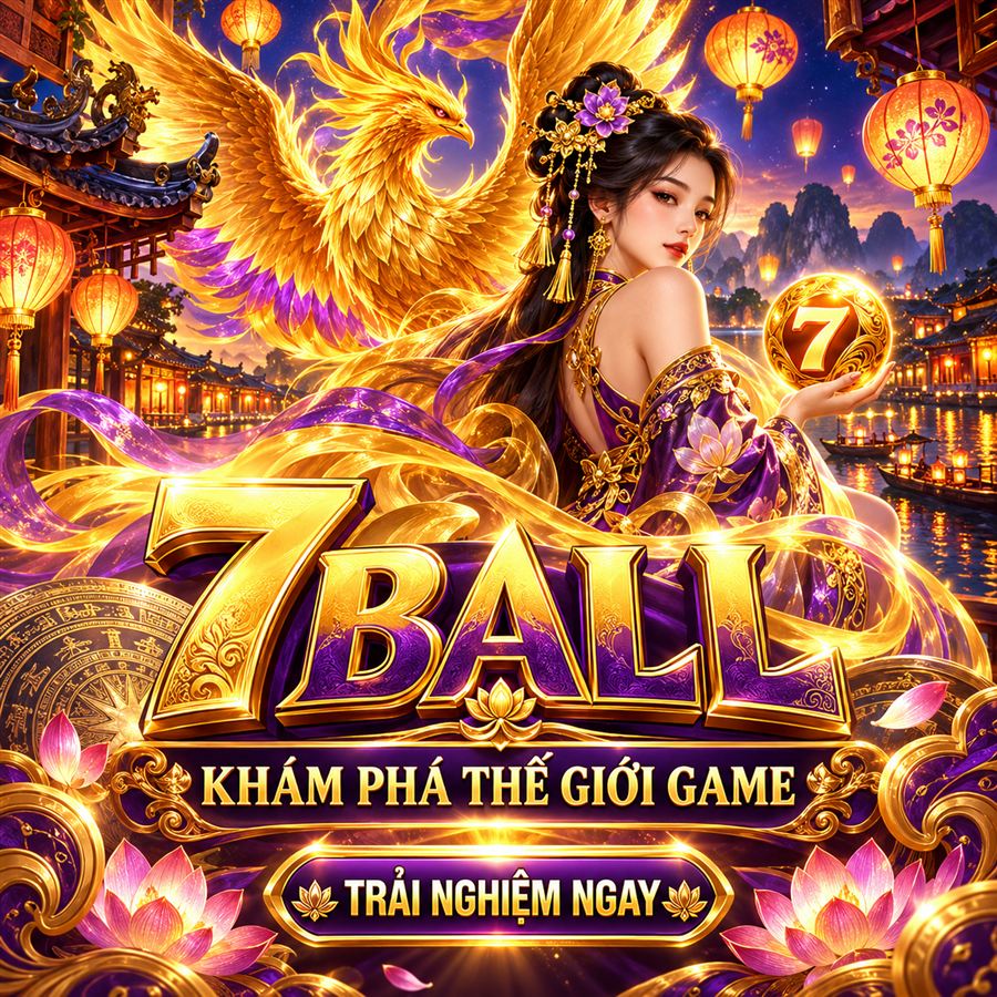 Màn hình trang chủ 7BALL trên điện thoại thông minh